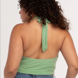 RSQ Green Halter top